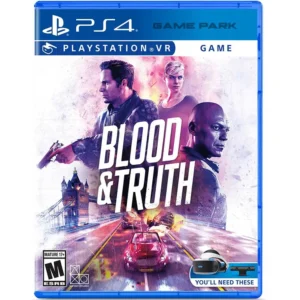 Blood and Truth PSVR PS4