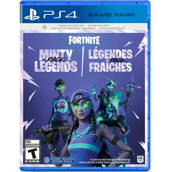 Fortnite Minty Legends Pack PS4