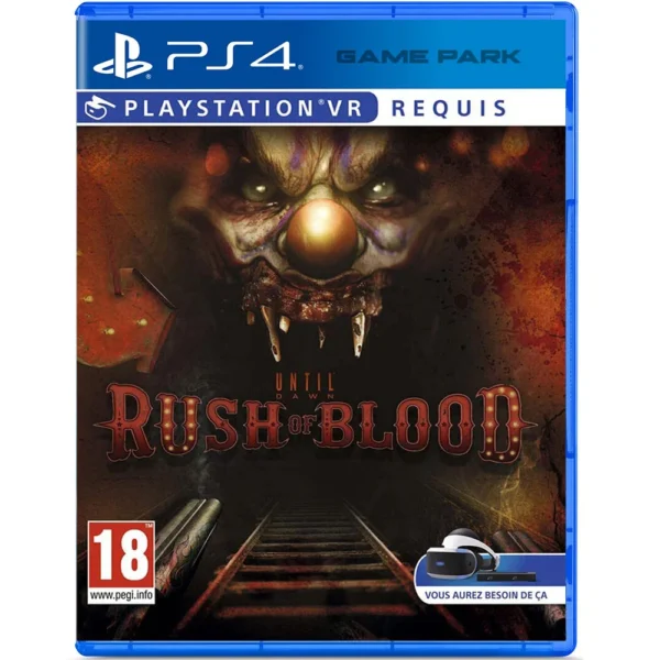 Until Dawn Rush of Blood PSVR PS4