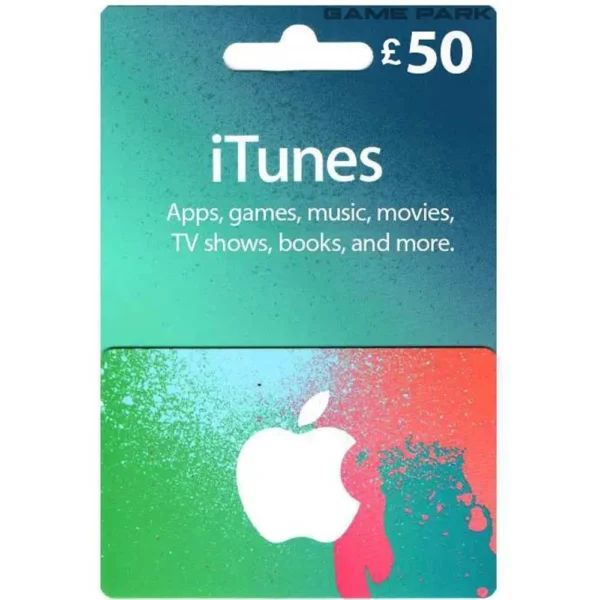 Apple Gift Card 50 GBP UK [Digital Code]