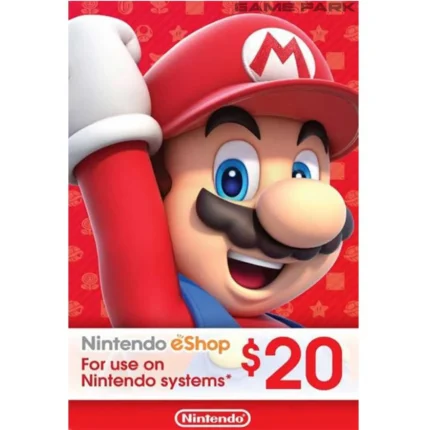 Nintendo eShop 20 USD Gift Card USA [Digital Code]