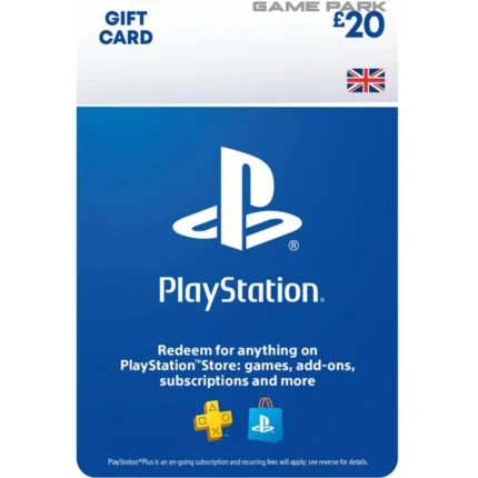 PSN 20 POUND Gift Card UK [Digital Code]