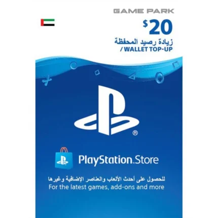 PSN 20 USD Gift Card UAE [Digital Code]