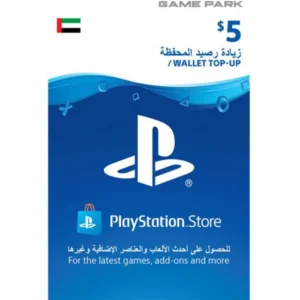 PSN 5 USD Gift Card UAE [Digital Code]