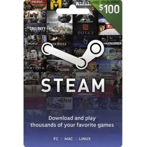 Steam Gift Card 100 USD Global