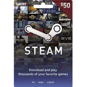 Steam Gift Card 50 USD Global