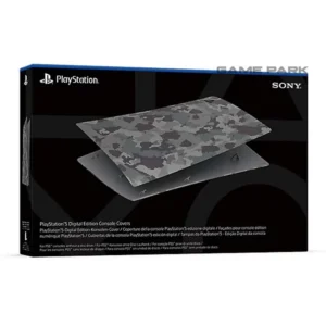 PS5 Camo Faceplate Gray Camouflage Digital-Edition