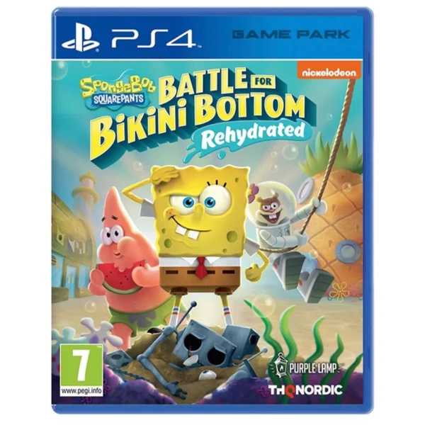 SpongeBob Battle for Bikini Bottom Rehydrated PS4