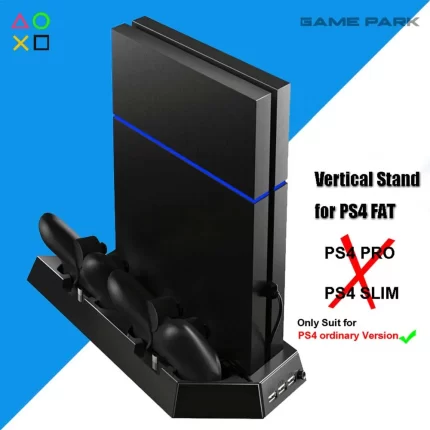 PS4 Fat Vertical Stand Cooling Fan for PS4 FAT