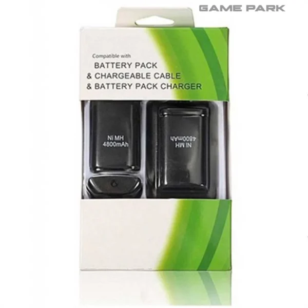 Rechargeable battery pack Xbox 360
