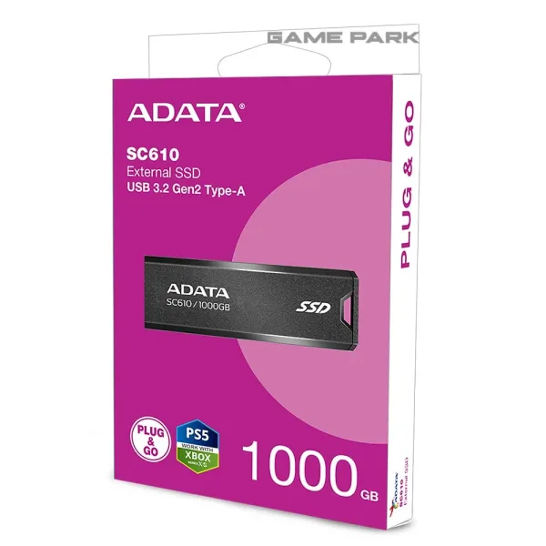 Adata Sc610 SSD 1TB Xbox PS5