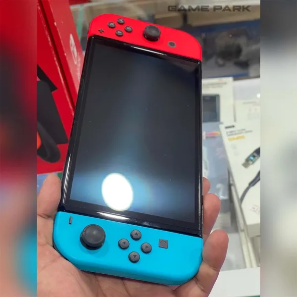 Nintendo Switch OLED Used Red Blue