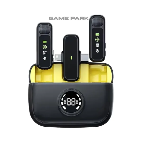 WiWU Duo Wireless Mini Microphone Black