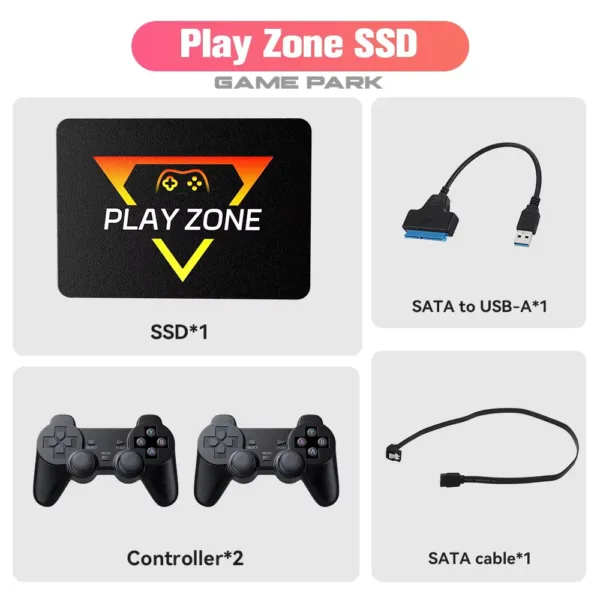 PlayZone 1TB Portable External Game SSD
